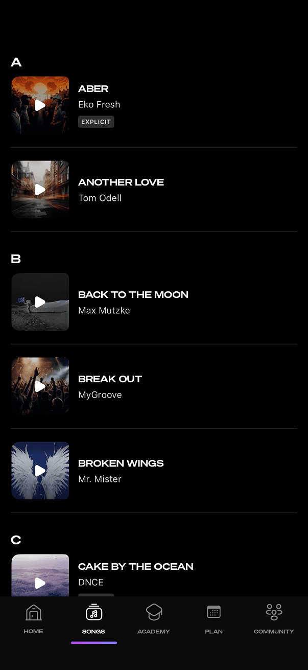 Massive Song Library